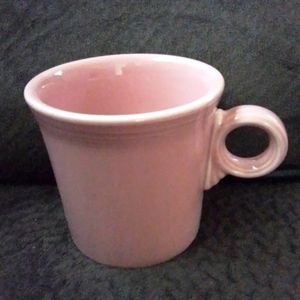 Fiesta Ring Handle Pink Mug